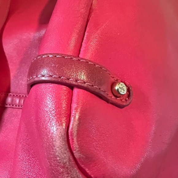 Kate Spade Fuchia / hot pink hand bag leather - Picture 11 of 15